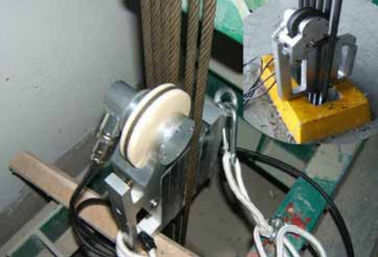 Σταθερός μη καταστρεπτικός ανιχνευτής ρωγμών σχοινιών χάλυβα επιθεώρησης σχοινιών καλωδίων εξοπλισμού δοκιμής