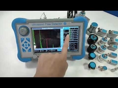 Συσκευή υπερήχων ελέγχου ελαττωμάτων με οθόνη αφής SD Card Χαμηλού θορύβου