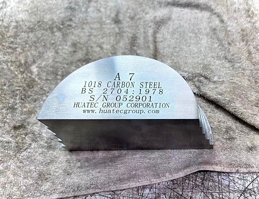 Υπερηχητικός φραγμός 1018 χάλυβας άνθρακα A7 δοκιμής NDT