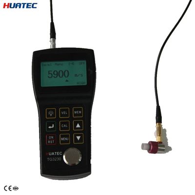 TG-3230 Φορητό υπερηχητικό μέτρο πάχους τοιχώματος 0,15 mm Ελάχιστο μέτρο υψηλό χαμηλό όριο συναγερμού Βιομηχανικό μέτρο πάχους