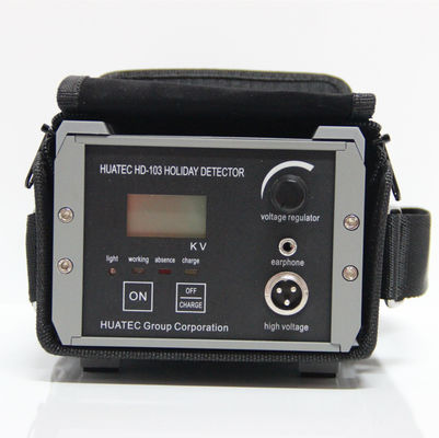 HD-103 Ανιχνευτής διακοπών υψηλής τάσης 0.2-30KV LCD οθόνη 0.5-10mm Επιχρισμός ανιχνευτής διαρροής τρύπας για ανίχνευση αντι-διάβρωσης δεξαμενών αγωγών