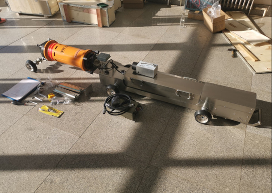 HUATEC X Ray Pipe Crawler Machine Διαμετρήτης σωλήνα εύρος ανίχνευσης διάμετρος 400-1100mm