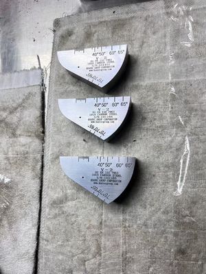 Μπλοκ Βαθμονόμησης Μη Καταστροφικού Ελέγχου IIW V2 Συνολικό Βάρος 1kg