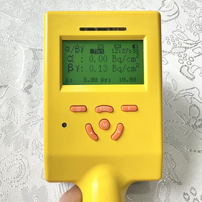 FJ-CoMo50 Οθόνη LCD Φωτισμός Πίσω Μέρος Περιβαλλοντική Προστασία ALPHA BETA GAMMA Μέτρηση Επιφανειακής Μόλυνσης