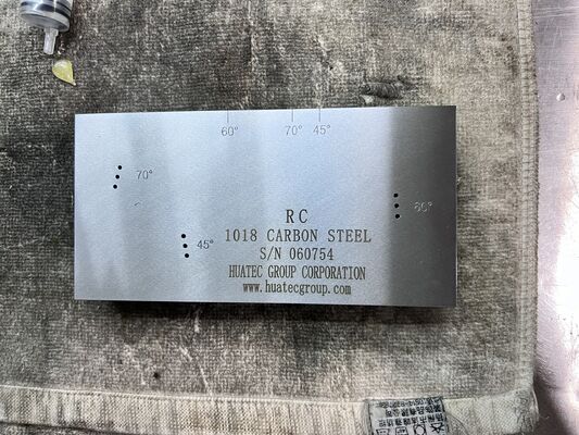 Μπλοκ βαθμονόμησης RC Block ανάλυσης AWS - Υπηρεσία Μη Καταστροφικού Ελέγχου