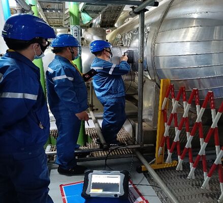 HEF-17B πάχος τοιχώματος μεταλλικού σωλήνα έξω από την ανίχνευση ρεύματος Eddy Pulse