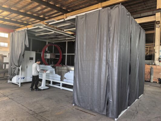 AC 15000A Δύο μαγνητοποιημένες σπείρες Φθοριούχος μαγνητικός ανιχνευτής ελαττωμάτων σωματιδίων