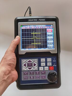 HUATEC FD560 Φορητός ψηφιακός υπερηχητικός ανιχνευτής ελαττωμάτων με ευαισθησία 120dB και προστασία IP65 για δοκιμές NDT