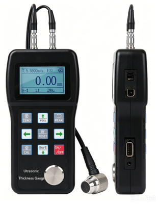 TG-3200L Φορητό ψηφιακό υπερηχητικό μετρητή πάχους 0,75-600mm Μέσα από μέτρηση επίστρωσης Μετρητής δοκιμής πάχους τοιχώματος μεταλλικών σωλήνων