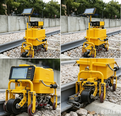 FD-GT-20 Ραδιοδρομικός υπερήχων ανιχνευτής ελαττωμάτων για 43~75kg/m Ραδιοδρομική επιθεώρηση του υπόγειου σιδηροδρομικού σιδηροδρόμου υψηλής ταχύτητας