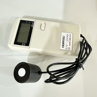 UV-200 Δοκιμαστής έντασης UV υψηλής ακρίβειας ±5% ακρίβεια Χεριζόμενο υπεριώδες ραδιόμετρο Ιατρική υγιεινή Ανιχνευτής ακτινοβολίας UV φωτός