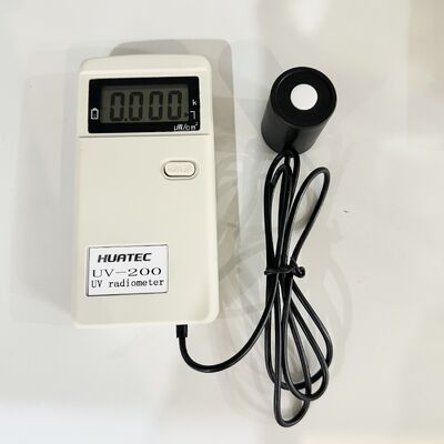 UV-200 φορητό ραδιόμετρο UV Προαιρετικό 254/297/310/365nm Ανιχνευτής UV Radiance Meter for Sterilization Plant Cultivation