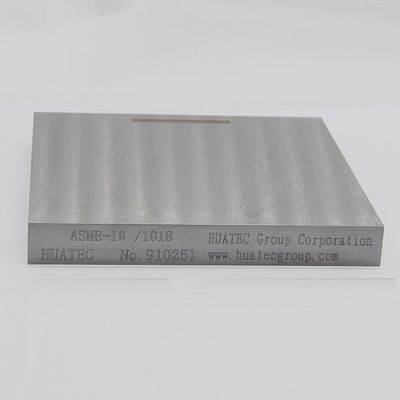 Μη σωλήνας 19mm 38mm 75mm Συγκόλληση Πρότυπο ASME 1018 Χάλυβας UT Μπλοκ Δοκιμής Βαθμονόμησης