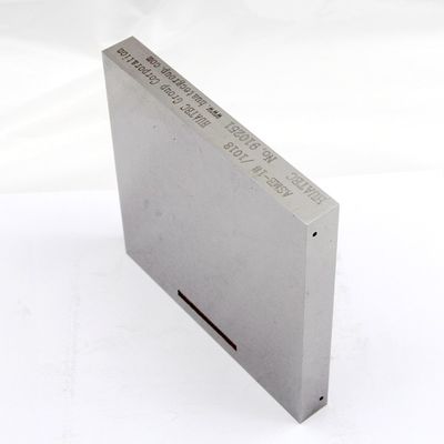 Μη σωλήνας 19mm 38mm 75mm Συγκόλληση Πρότυπο ASME 1018 Χάλυβας UT Μπλοκ Δοκιμής Βαθμονόμησης