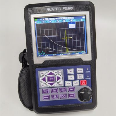 FD560 Ανιχνευτής ελαττωμάτων υπερήχων υψηλής απόδοσης 0.2-20MHz εύρος ζώνης TFT χρώμα LCD Ελέγχων βιομηχανικών ελαττωμάτων