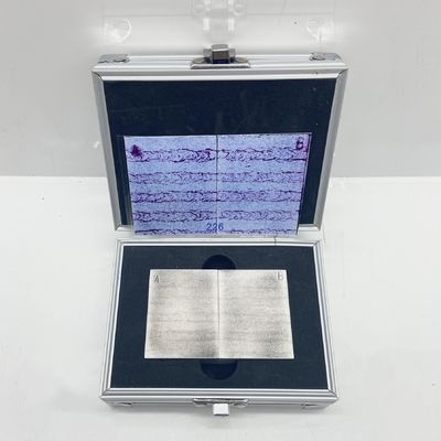 YM-A Penetration Comparison Test Block for Sensitivity Calibration & Penetrant Testing Quality Control