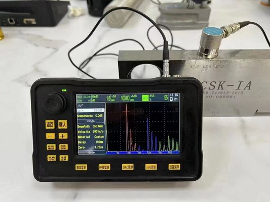 FD540Mini χειροκίνητος υπερηχητικός ανιχνευτής ελαττωμάτων πλήρης λειτουργίας με άγγιγμα SD κάρτα Εξαγωγή δεδομένων τύπου-C γρήγορης φόρτισης σωληνώματος λέβητα Μηχανή δοκιμής NDT μετάλλων