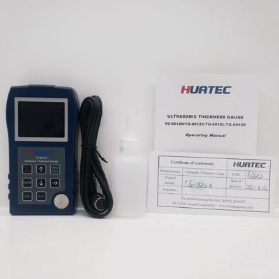 HUATEC TG-8812 Προηγμένος μετρητής πάχους υπερήχων με εύρος 0,55-500 mm υψηλής ακρίβειας και Bluetooth
