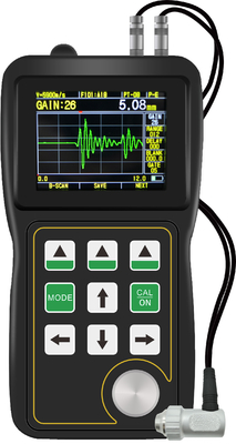 TG-5100D σε πραγματικό χρόνο A σάρωση και B σάρωση μέσω της επικάλυψης υπερήχων πάχους μετρητή