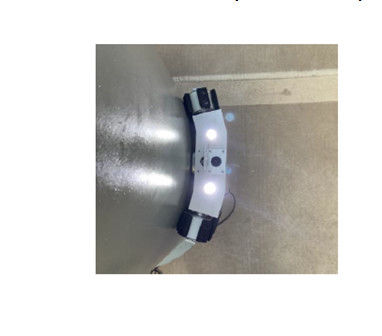 TG-M69 Curved Surface Crawler Wall Climbing Thickness Measurement Robot Magnetic Adsorption Inspection Robot