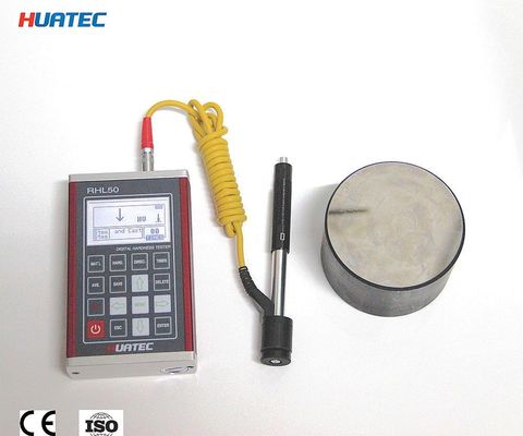 RHL50 LCD Leeb Hardness Tester Επαναφορτιζόμενος ψηφιακός μετρητής σκληρότητας για μεταλλικό τεμάχιο
