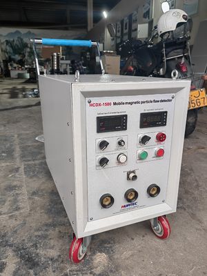 HCDX-1500 AC/HWDC Μαγνητικός ανιχνευτής ελαττωμάτων σωματιδίων αυτόματη απομαγνητοποίηση φορητό NDT μαγνητοποίηση δοκιμαστικό μηχανισμό