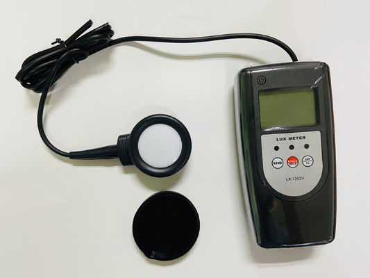 HLX-262 Ενσωματωμένος ψηφιακός μετρητής Lux 0-200000 Lux & 0-20000 FC Max Hold USB Data Output Light Illuminance Tester