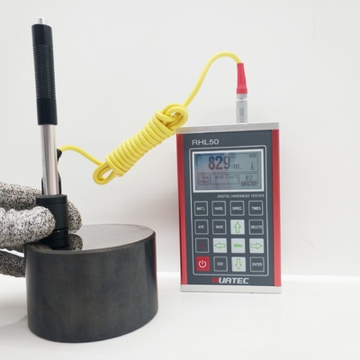 Υψηλής ακρίβειας RHL50 LCD Display Portable Leeb Hardness Tester με ακρίβεια ±6HLD και ακτίνα Rmin 50mm Min.
