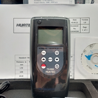 TG-3500 Bluetooth Μεγάλο εύρος φορητό ψηφιακό υπερηχητικό μετρητή πάχους τοίχου
