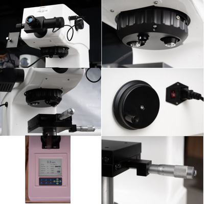 HVS-1000Z Side Roll Digital Display αυτόματο πύργο Micro Vickers Δοκιμαστής σκληρότητας