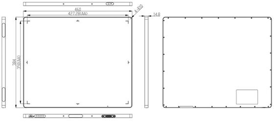 H3543HSA-AG IP51 Ελαφρύ βάρος DR πίνακα