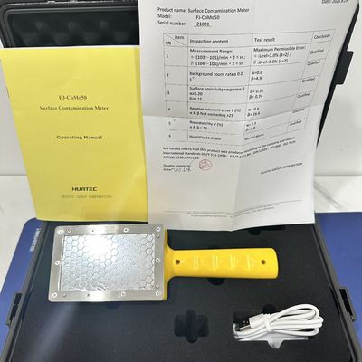 FJ-CoMo50 Οθόνη LCD Φωτισμός Πίσω Μέρος Περιβαλλοντική Προστασία ALPHA BETA GAMMA Μέτρηση Επιφανειακής Μόλυνσης