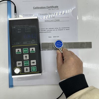 Νέος τύπος με A/B σάρωση χειροκίνητος ψηφιακός υπερήχων μετρητής πάχους υψηλής ακρίβειας