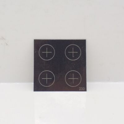 Πρότυπο δείγμα δοκιμής ευαισθησίας Qqi Δοκιμή ελέγχου μαγνητικών σωματιδίων Shim