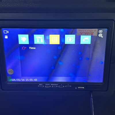 DG-800 Ελέγχος εγγραφής με ενδοσκόπιο υπεριώδους ακτινοβολίας εσωτερικού σωλήνα εναλλάκτη θερμότητας