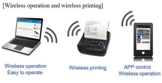 SRT-6620 Ψηφιακό μέτρο τραχύτητας επιφάνειας με συσκευή δοκιμής τελικής επιφάνειας αποθήκευσης δεδομένων Bluetooth USB