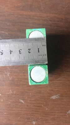 Βιομηχανικός μαγνήτης αλουμινίου-νικελίου-κοβαλτίου μονής/διπλής κεφαλής για συγκράτηση φιλμ σε ακτινογραφικό έλεγχο