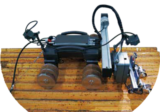 TG-M80 Water-cooled Wall Magnetic Crawler Thickness Gauge Electromagnetic Ultrasonic Testing System