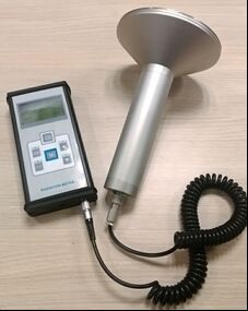FJ-6108 100cm² ZnS Scintillation Alpha Beta Gamma Detector Radiactive Contamination Surface