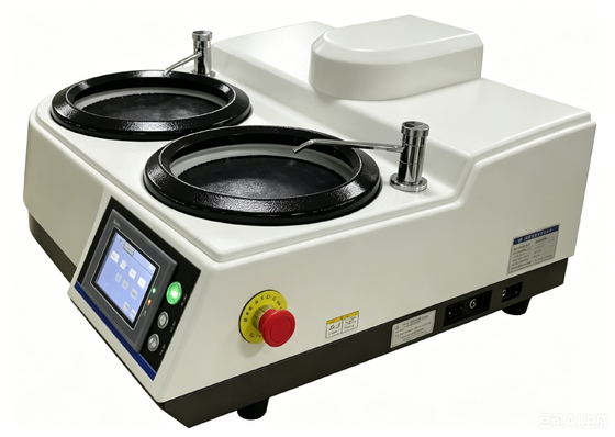 HPA-2SE Προγραμματιζόμενη μεταβλητή ταχύτητα Μεταλλογραφική μηχανή άλεσης και γυάλωσης για εργαστηριακή δοκιμή μεταλλουργίας