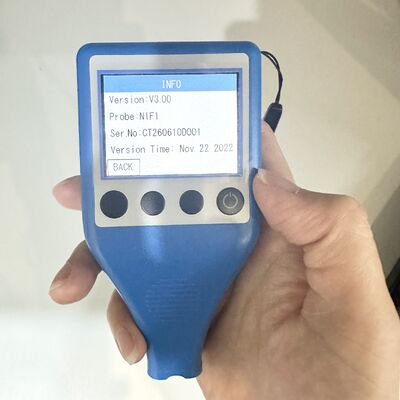 TG-1660 Δείκτης πάχους επίστρωσης κυματικής μορφής υψηλής ακρίβειας Προαιρετικό χρώμα LCD Αυτοκινητοβιομηχανία Ναυπηγεία Αυτοκινητοβιομηχανία Ανιχνευτής πάχους επίστρωσης μετάλλων