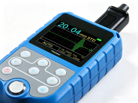 TG-3251 A&B Scan Echo to Echo Ultrasonic Thickness Gauge 0.01mm Resolution Thru-Coating Metal Wall Thickness Tester
