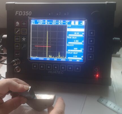 FD350 Ψηφιακός ανιχνευτής ελαττωμάτων υπερήχων αυτοματοποιημένης βαθμονόμησης