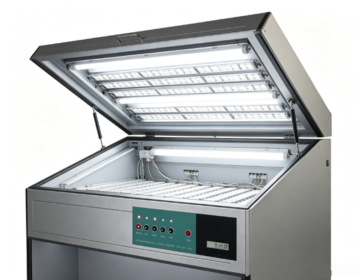 HLCB‐6L Ελεγκτικό ντουλάπι χρώματος D65 TL84 F UV U30 έξι πηγές φωτός