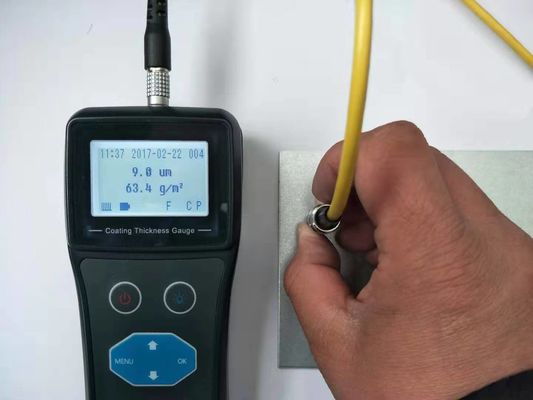 TG-6101 Φορητός μετρητής πάχους επικάλυψης F/N 0-1500um Μετρητής πάχους ταινίας χρώματος μετάλλου με μέτρηση πυκνότητας και βάρους