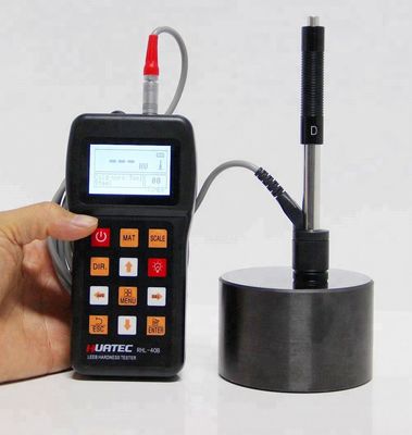 RHL-40B Τμήμα LCD οπίσθια φωτεινή οθόνη Μεγάλης χωρητικότητας μνήμη Leeb Δοκιμαστής σκληρότητας
