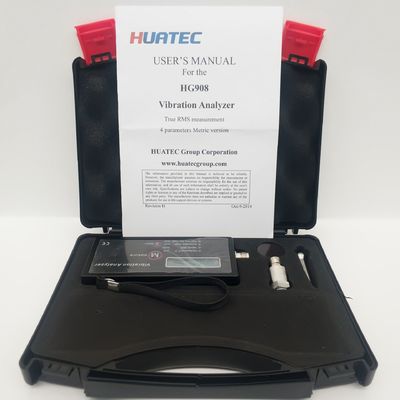 HG-908 4 Παραμέτρους Μετρική έκδοση Αληθινός αναλυτής δονήσεων μέτρησης RMS
