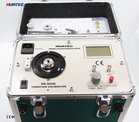 HG-5020i Vibration Calibrator with 10Hz to 1280Hz Frequency Range and Digital Display for Acceleration Velocity Displacement